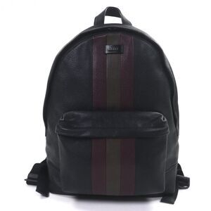 Bally Hingisb Leather Trainspotting Backpack Rucksack-daypack Dark Brown Made